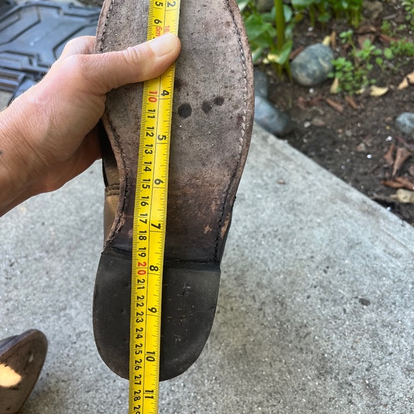 Chippewa boots made in USA black lace up combat 8" leather lacers 7 avant garde - Picture 10 of 14